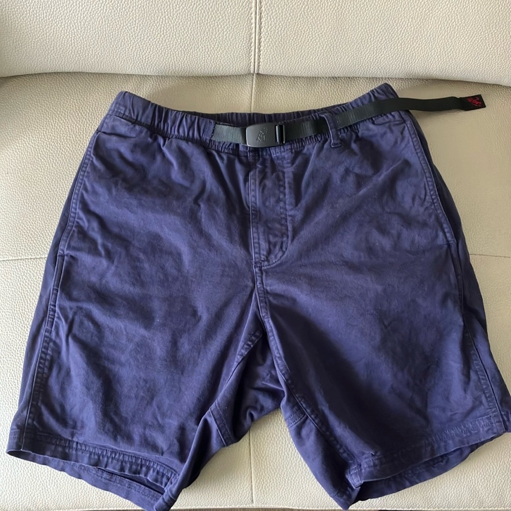 Gramicci Navy Shorts with Belt